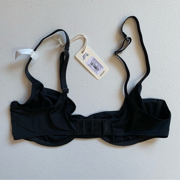 Smoothez by Aerie Lightweight Black Unlined Sheer Underwire Bra 34C NWT - Picture 5 of 13